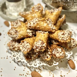 Gâteaux aux sésames : pâtisserie orientale algérienne