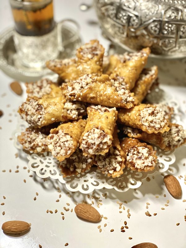 Gâteaux aux sésames : pâtisserie orientale algérienne