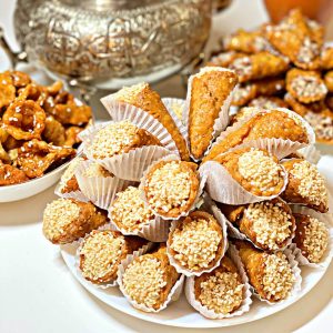 Cornet aux amandes gâteau algérien oriental
